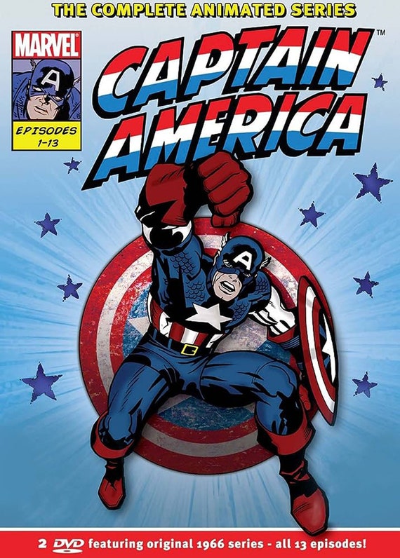 Captain America (1966) Complete Animated Series DVD Set (all