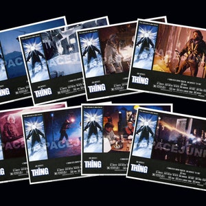The Thing (1982) U.S. Foyer Card Set (8 Karten) Kurt Russel