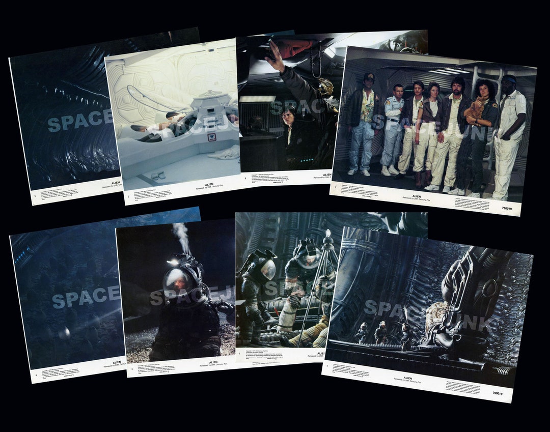 Alien (1979) U.S. Lobby Card Set (8 Cards) Sigourney Weaver - Etsy UK