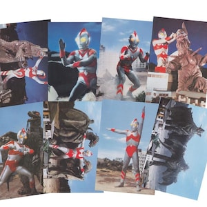 Ultraman 80 Cartões colecionáveis (CARTAS LONGAS) década de 1980