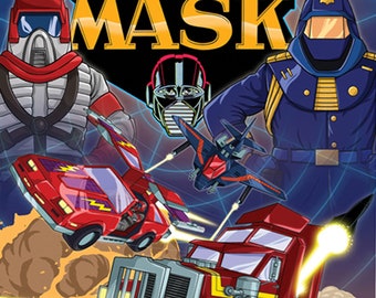 MASK aka M.A.S.K. (1985) Complete Series DVD Set