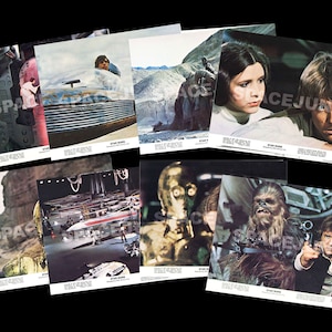Star Wars (1977) Amerikaanse lobbykaartenset 2 (8 kaarten)