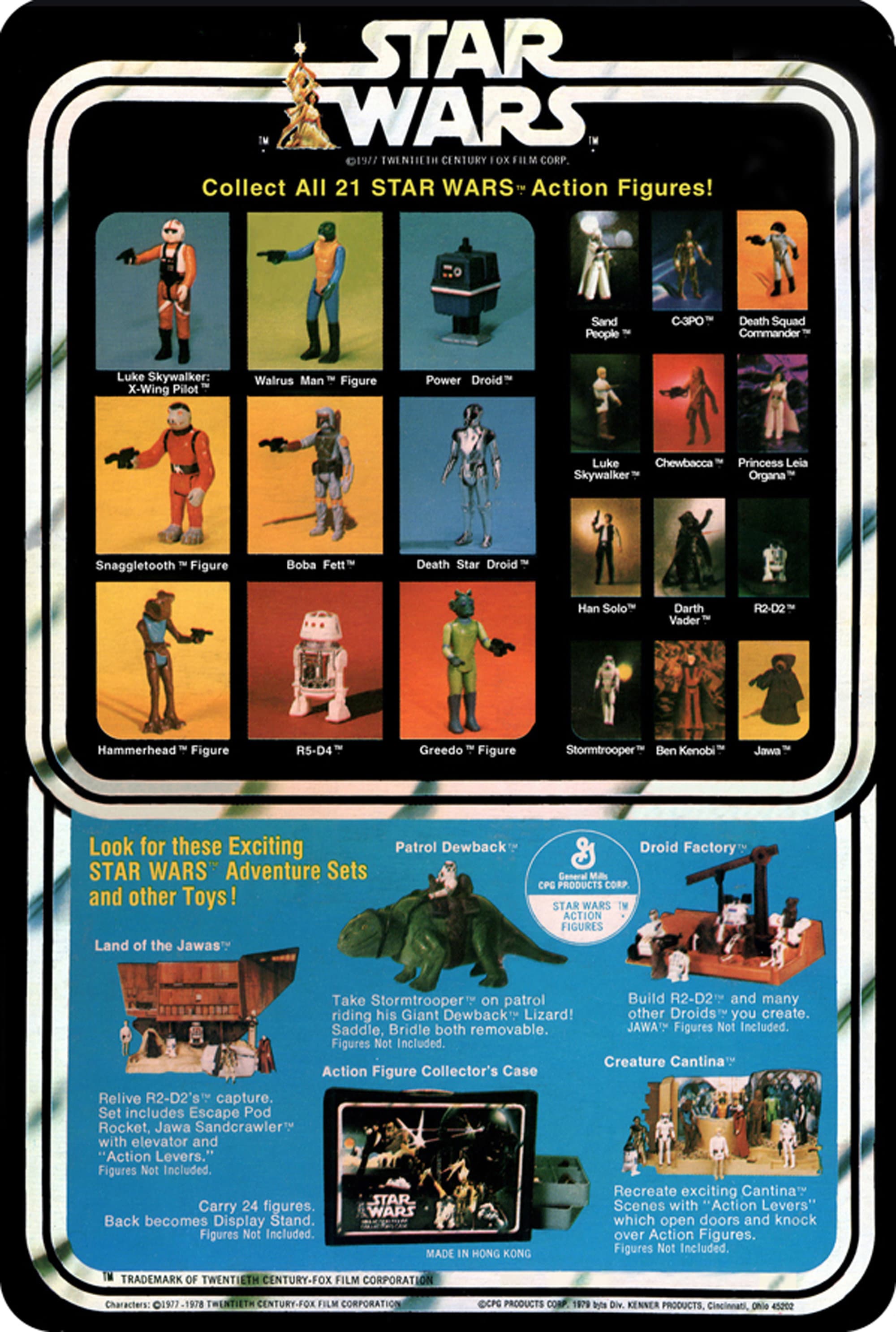 Star Wars Power Droid 1977 Repro Cardback - Etsy Singapore
