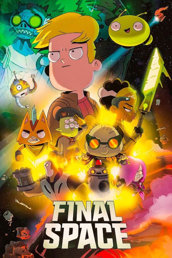 Anniversary 2018 The LUV FINAL ルナシー　DVD Final Space (2018-2021) Complete DVD Series (3 Seasons) - Etsy