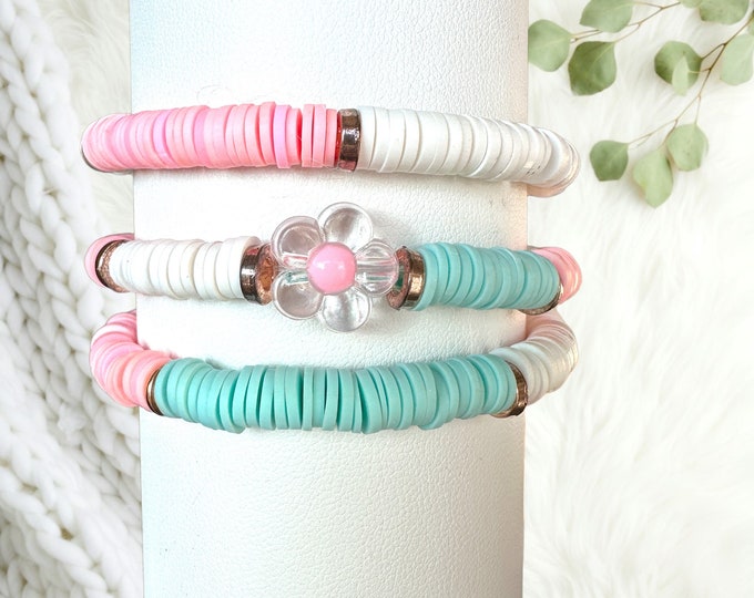 Elegant Flower Bracelets- Set of 2