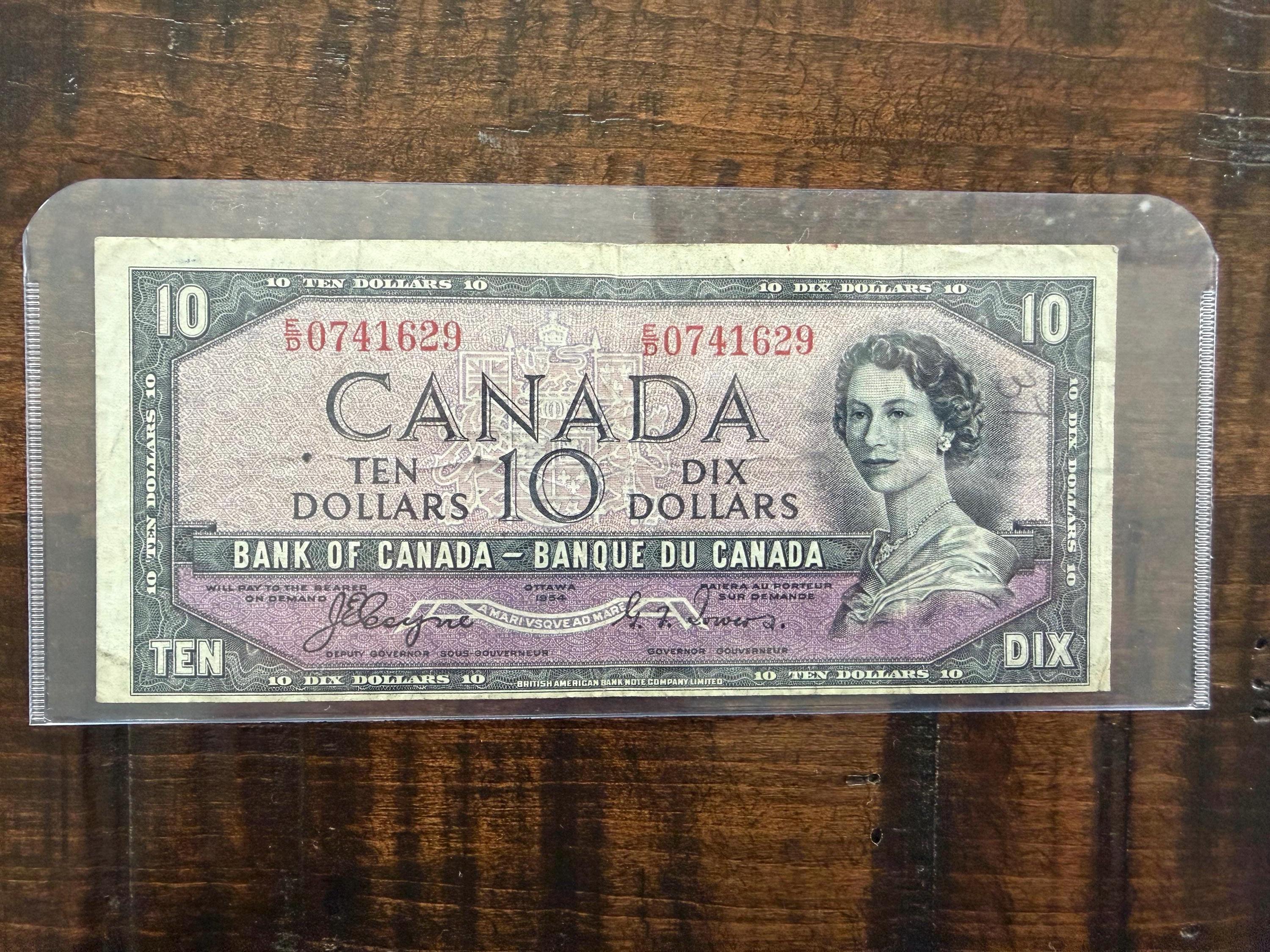 1954 Canadian Dollars - Etsy
