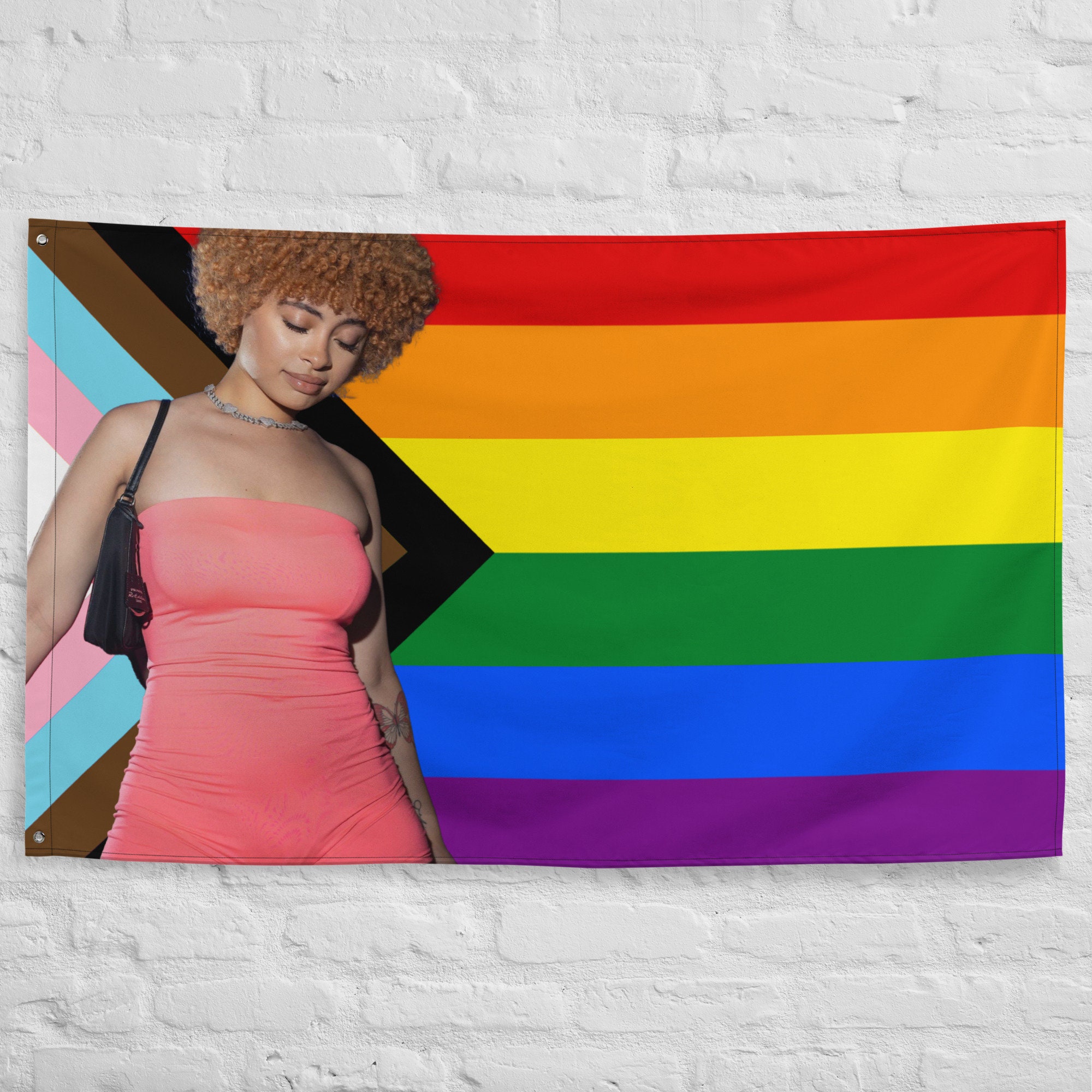 Ice Spice Pride LGBTQ Flag / Tapestry - Etsy Australia