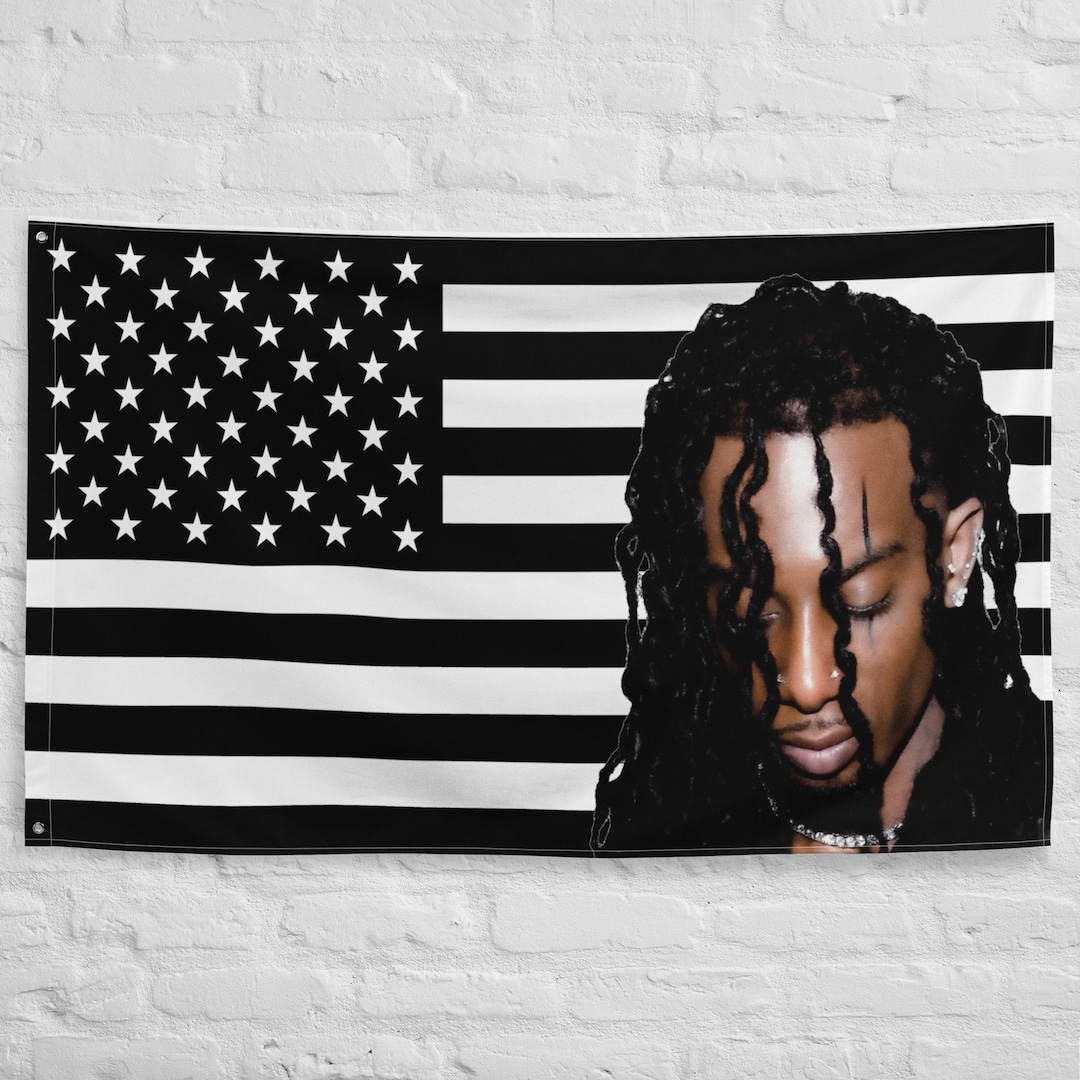 Playboi Carti Flag 2024 MUSIC USA America Flag Tapestry Decor for