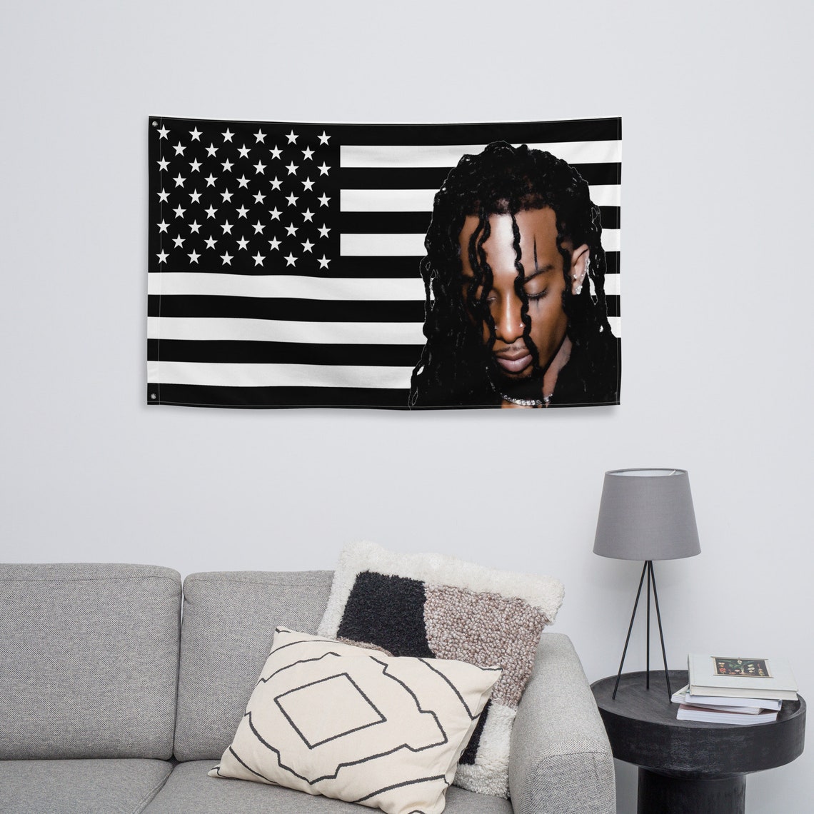 Playboi Carti Flag 2024 MUSIC USA America Flag Tapestry Decor for