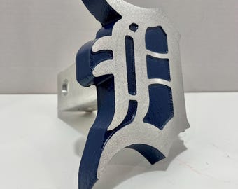 Detroit Tigers Hitch Cover: Sand Casted Aluminum