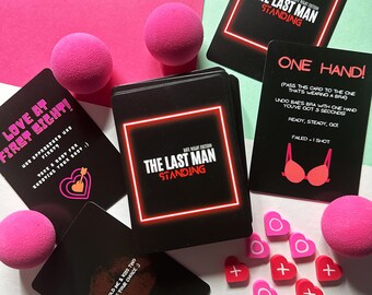 The Last Man Standing Game - Date Night Edition | Adults Drinking Card Game | Drinking Game For Couples | Drinking Game For 2