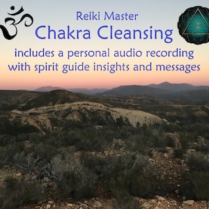 Spirit Guide Chakra Cleansing