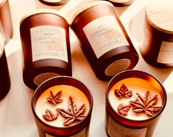 Fall Vibe Candle - Luxuriöse Sojakerze