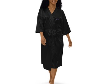 Your Name Satin robe