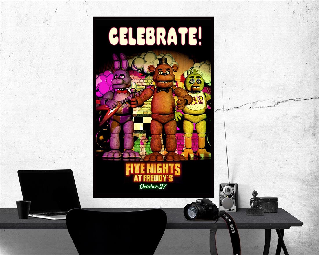 Five Nights at Freddy's 1 Movie Japanese Anime Tin Sign Ideal for Pub Shed  Bar Office Man Cave Bedroom Dining Kitchen Gift 200mm x 300mm : :  Home & Kitchen