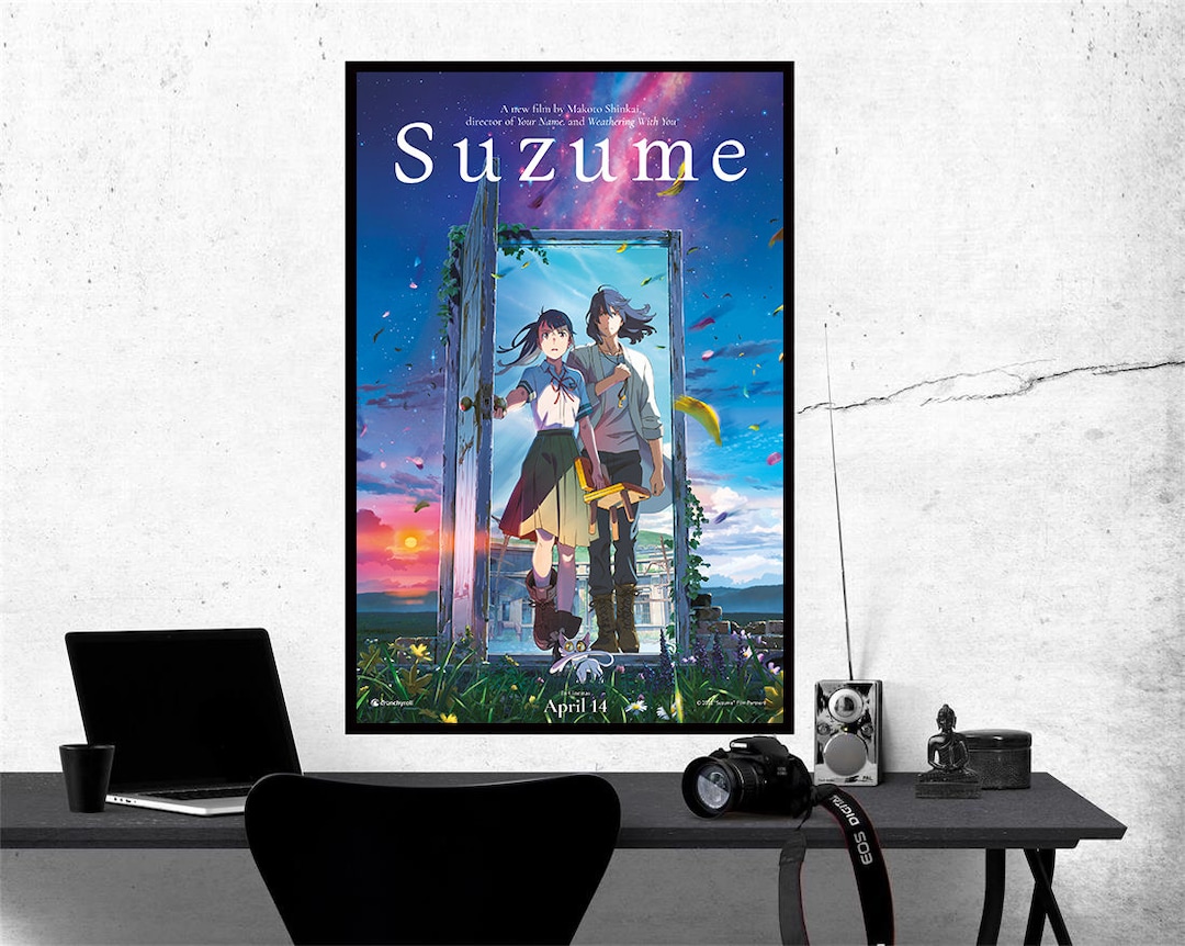 Suzume Movie Poster Suzume Posters Room Decor Home Decor - Etsy