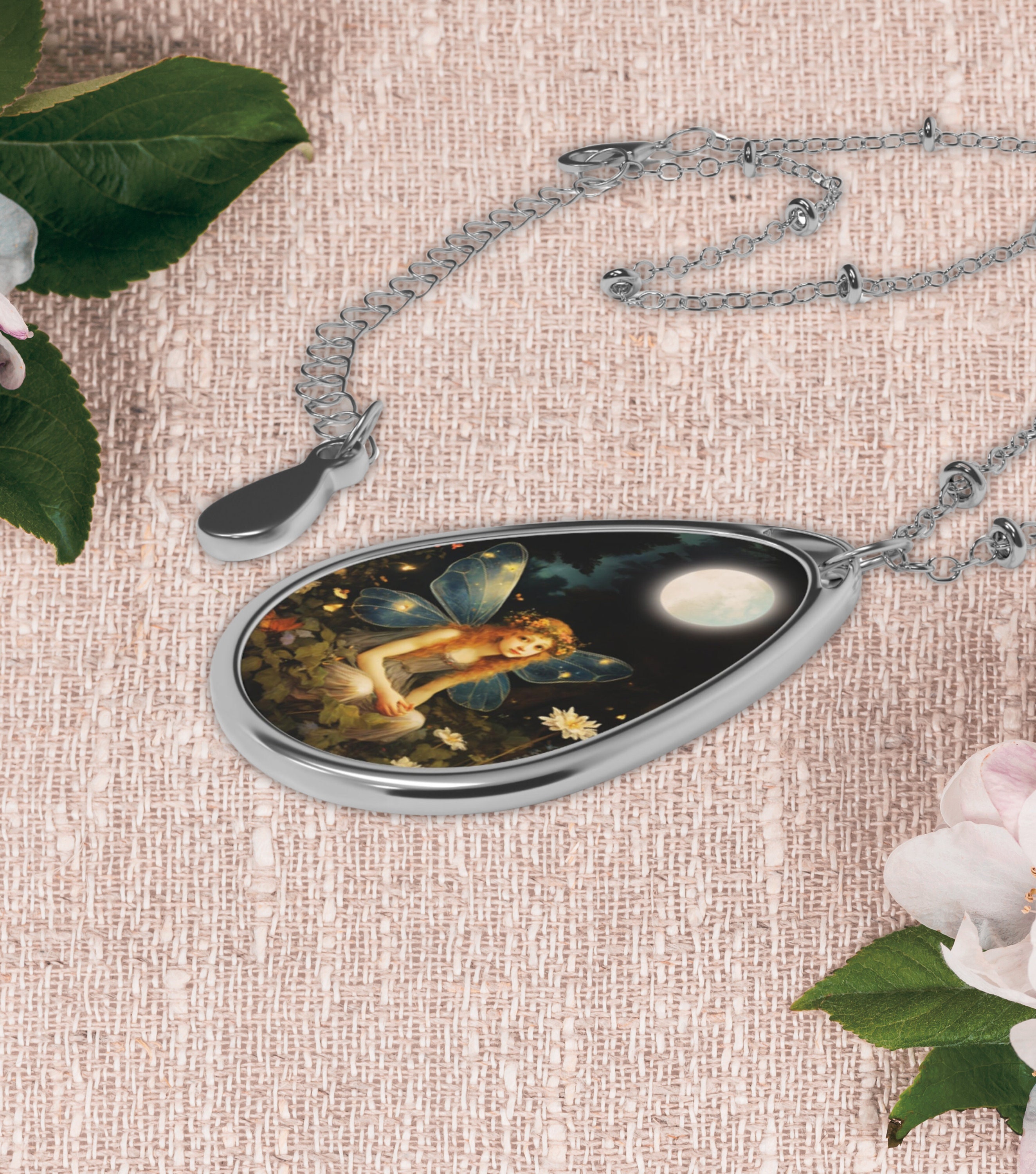 Moon Fairy Pearl Necklace