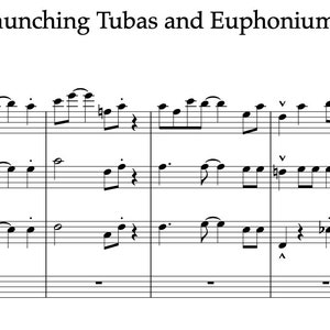 Launching Tubas and Euphoniums - Low Brass Quartet