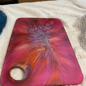 Handmade One of a Kind Resin Charcuterie Tray