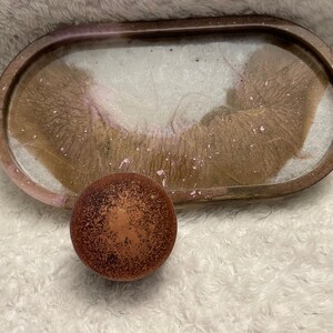 Oval Rolling Tray and Grinder