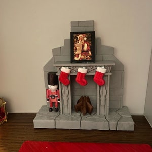 Doll Fireplace 1:6
