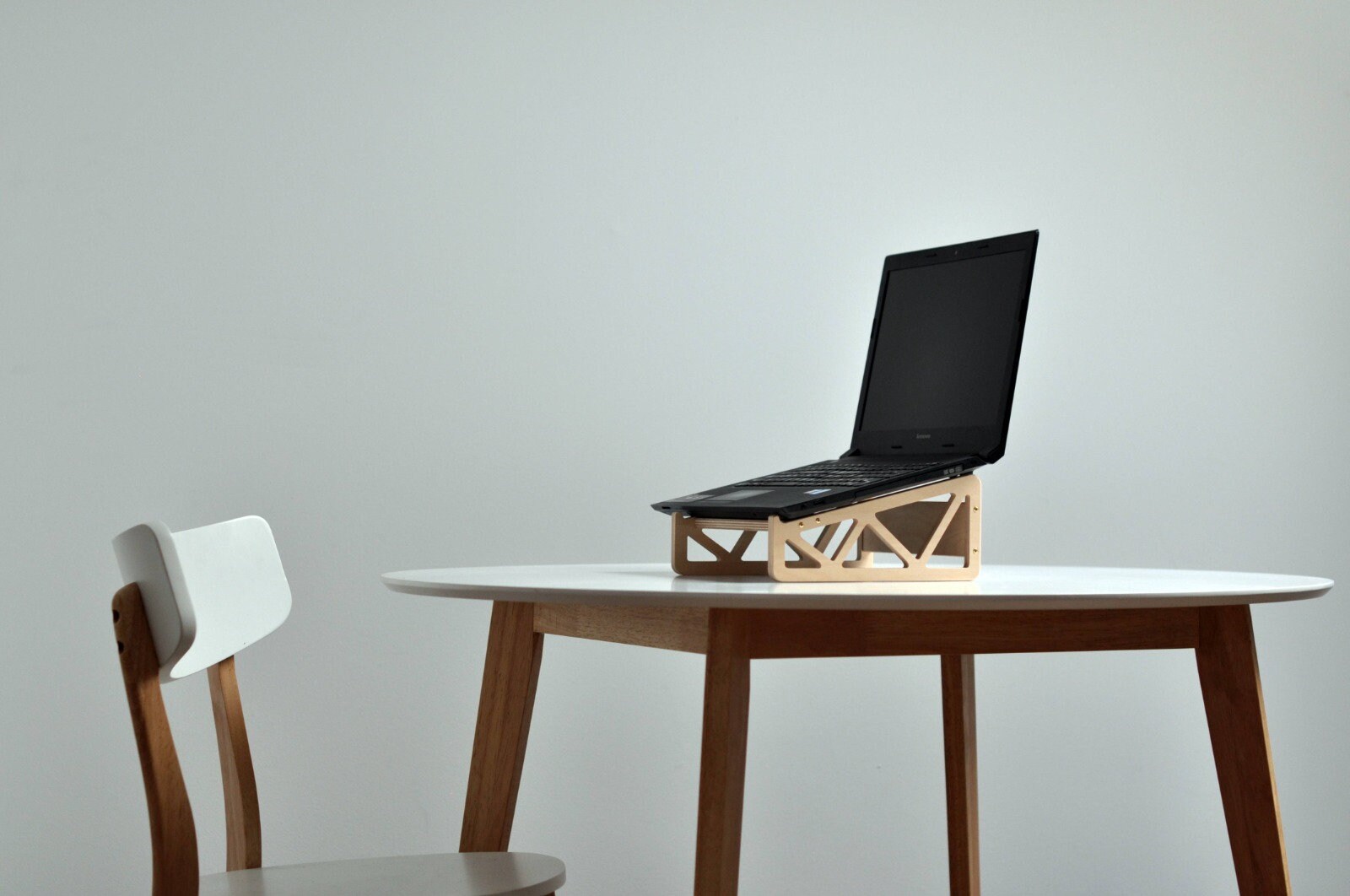 Wooden Laptop Stand, Laptop Stand, Working From Home Gift, Computer ...