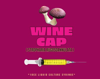 Wine Cap Mushroom Liquid Culture