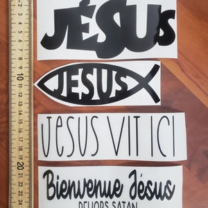 Jesus Bumper/Window Sticker