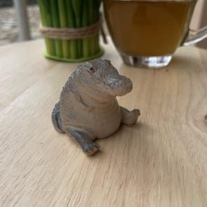 Handmade Crocodile Tea Pet: Feng Shui Tea Table Ornament - Etsy