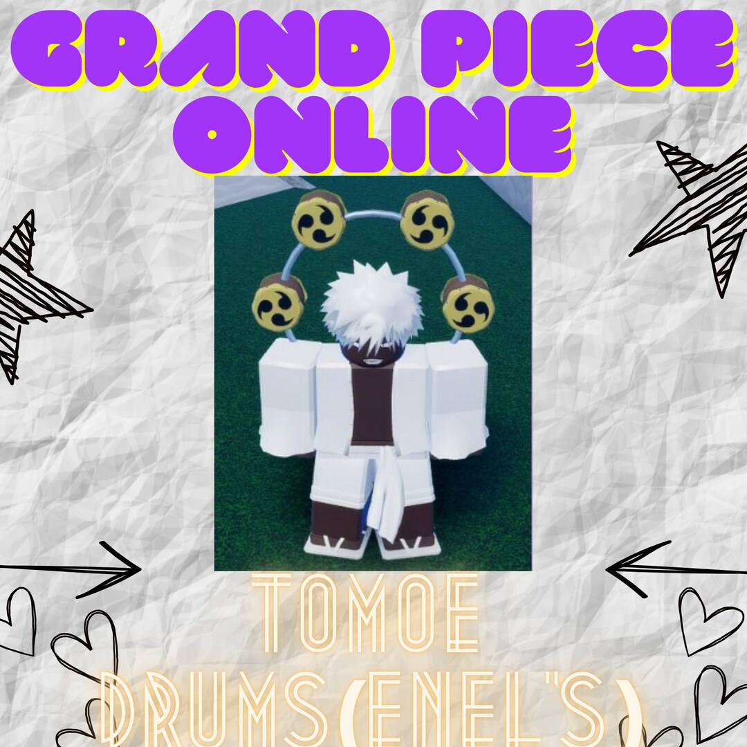 GPO Tomoe Drums enel's Drums Grand Piece Online Etsy