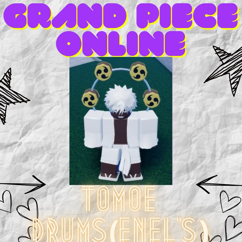 GPO Tomoe Drums enel's Drums Grand Piece Online Etsy