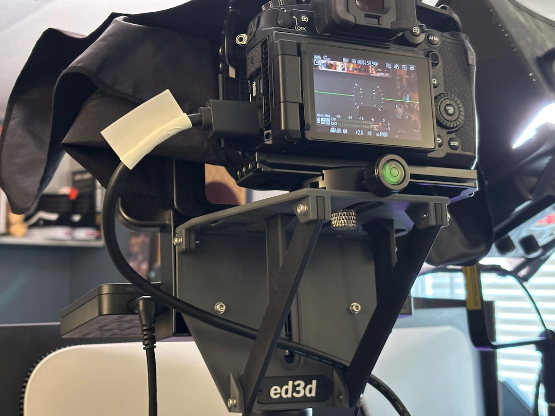 Ed3d Rugged Camera Base for the Elgato Prompter Teleprompter - No Flex ...