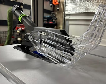 KM1 High-efficiency Table Saw Dust Collection / Blade Guard Hood