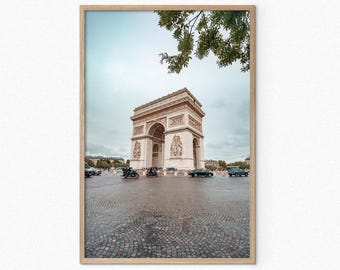 Arc de Triomphe Photography Print, Paris Wall Art