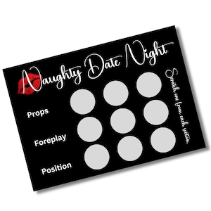 Carte à gratter Rendez-vous amoureux, cadeau pour lui, cadeau d'anniversaire, cadeau d'anniversaire pour lui, cadeau pour mari, cadeau pour petit ami, cadeau pour couple