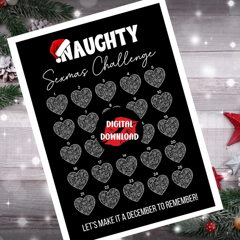 Sexy Advent Calendar, Sex Position Advent Calendar, Naughty Adult ...