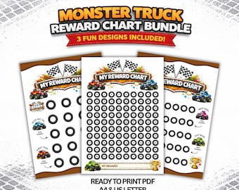 Reward Chart for Kids, Printable Reward Chart, Toddler Reward Chart, Sticker Chart, Kids Habit Tracker, Behavior Chart, Potty Training Chart