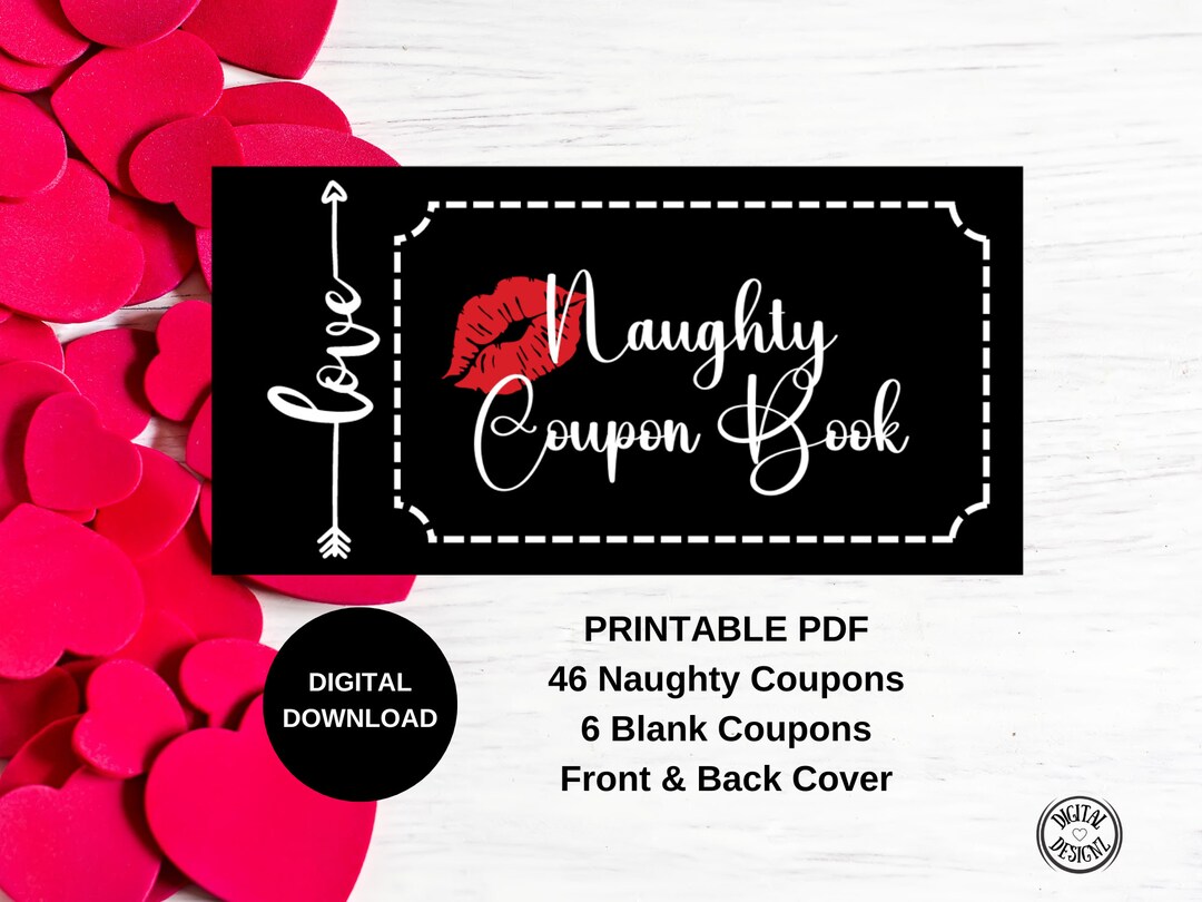 Love Coupons, Naughty Sex Coupons, Kinky Coupon Book, Printable Sexy Coupons, Sex Cards ...