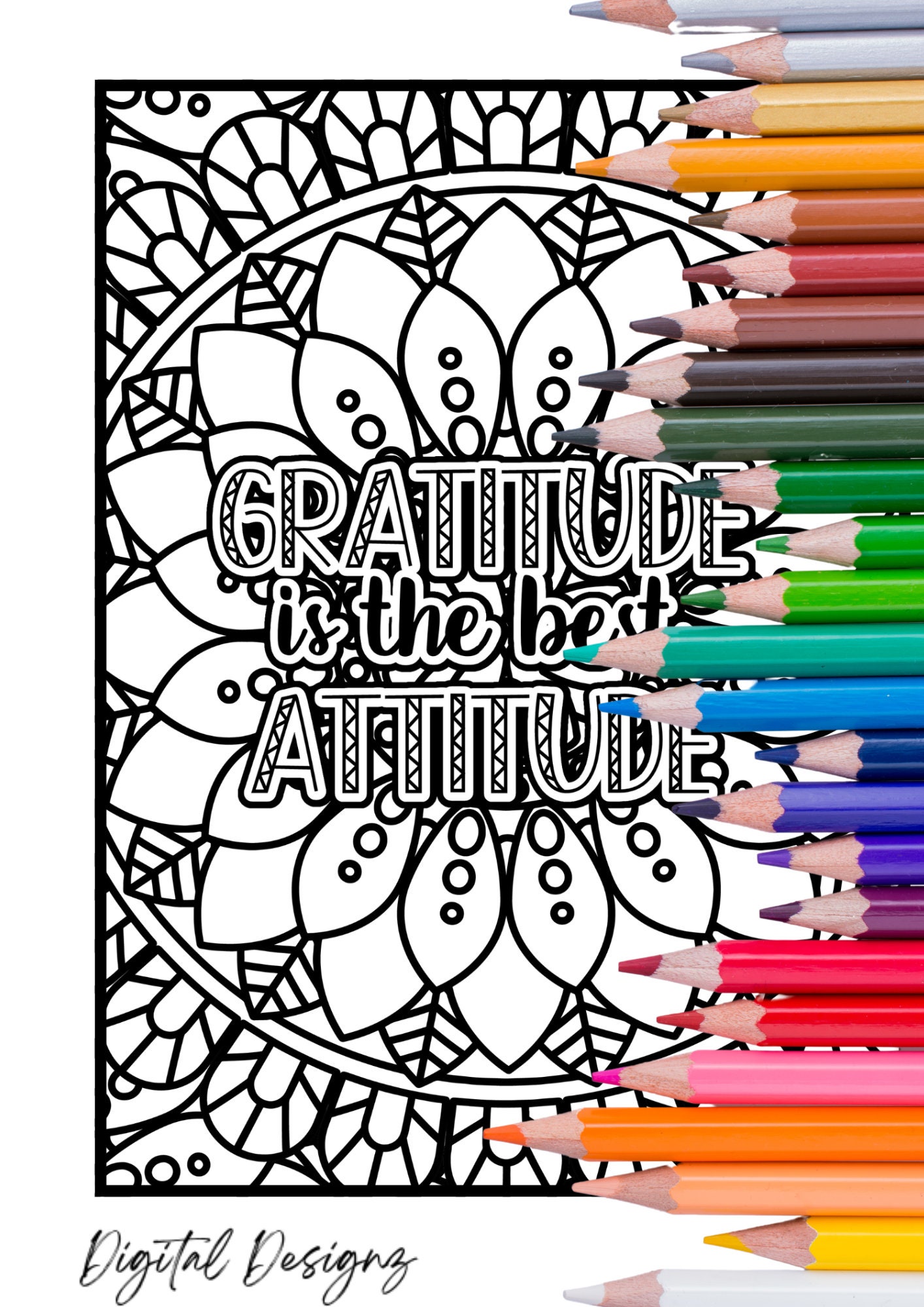 Adult, Teen Coloring Pages, Inspirational and Motivational Coloring ...