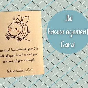 Jw Encouragement Card | Jw Scripture Cards | Jw Bundle Cards