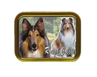 Rough Collie Tobacco Storage Tin & Products