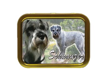 Schnauzer Tobacco Storage Tin & Products