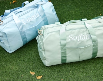 Personalised Training Gym Bag,Custom Embroidered Gym bag Luggage,Overnight Bag,Weekender Bag,Travel Bag,Gift for Dancer,Gift for Her