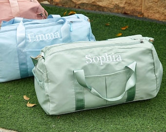 Custom Embroidered Weekender Bags,Personalised Duffle Bag,Gym bag Luggage,Weekender Bags,Travel Bag,Bridesmaid Travel Bag,Gift for her