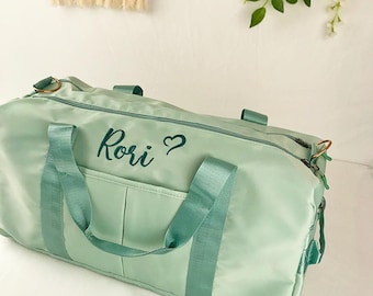 Sports Bag,Personalised Bag,Nylon Travel Bag,Gym Bag,Custom backpack,birthday present, Campus supplies,Christmas,School gift