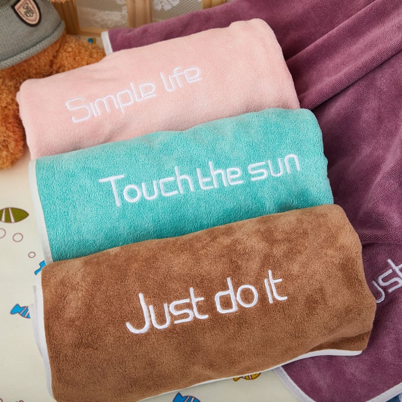 Towel Embroidery - Etsy