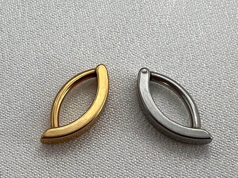 14G Belly Button Clicker/minimalist Navel Jewelry/belly Etsy Australia