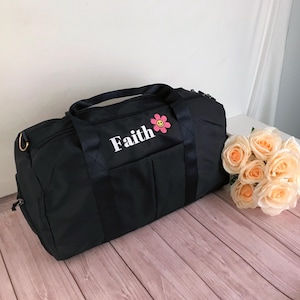 Benutzerdefinierte Reisetasche, gestickte personalisierte Einkaufstasche, Wochenende Reisetasche, personalisiertes Geschenk, Hochzeitszubehör, Rucksack, Handtasche, Strandtasche