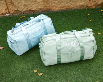 Custom Name Duffel Bag,Personalized Travel Weekender,Hospital Bag for Women,Monogram Overnight Bag,Travel Bag,Gift for Dancer