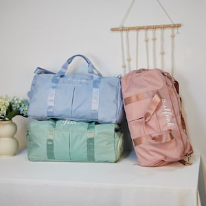 Personalisierter Name Seesack, Mit Monogramm Reisetaschen, Flitterwochen Tasche, Seesack, Mit Monogramm Weekender Taschen, Baby Tasche, Krankenhaus Tasche